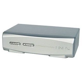 Lindy Switch KVM Pro DisplayPort 1.2 / USB 2.0 / Audio (2 ports)