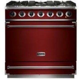 Falcon Piano de cuisson F900SDFRD/NM mixte 90 rouge