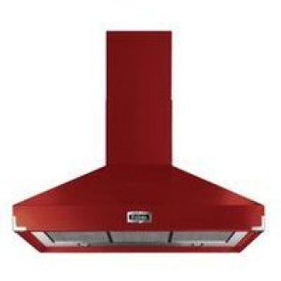 Falcon Hotte décoration FHDSE900RD/N 90cm Rouge