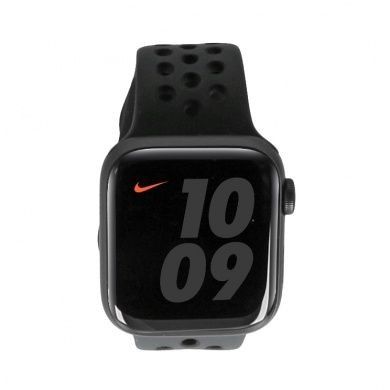 Apple Watch SE Nike - boîtier en aluminium gris sidéral 44mm - bracelet sport noir anthracite (GPS+Cellular)