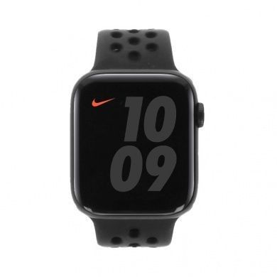 Apple Watch Series 6 Nike GPS 44mm aluminium gris bracelet sport noir