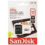 SanDisk Ultra microSDXC 512 Go + adaptateur SD