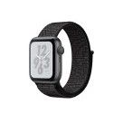 Apple Watch Series 4 Nike+ GPS 44mm aluminium gris boucle sport noir