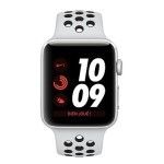 Apple Watch Nike+ Series 3 GPS Aluminium Argent Sport Platine/Noir 42 mm