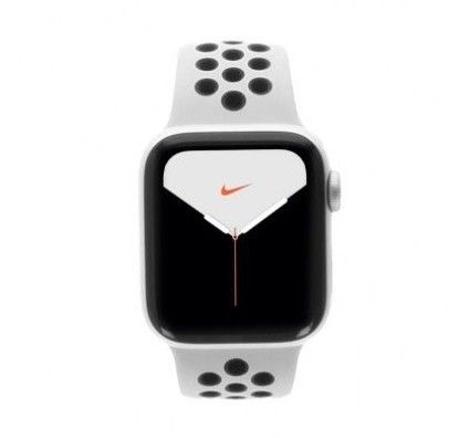 Apple Watch Series 5 Nike+ GPS 40mm aluminium argent bracelet sport noir