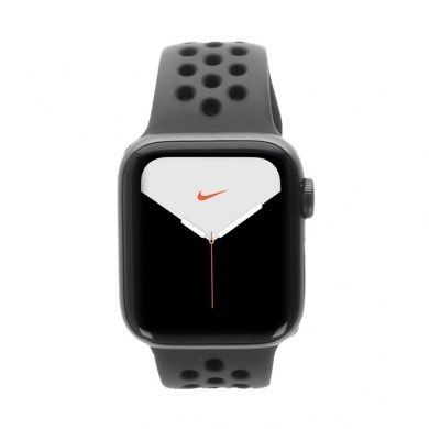 Apple Watch Series 5 Nike+ GPS 40mm aluminium gris bracelet sport noir