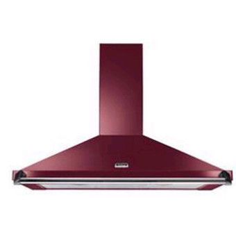 Falcon HOTTE 110cm Rouge airelle - Barre & Badge Chrome - FALHDC110CY/C