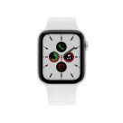 Apple Watch Series 5 GPS 44mm aluminium argent bracelet Sport blanc