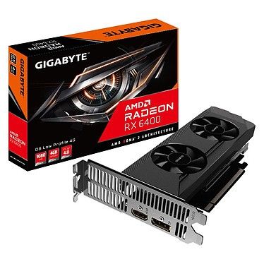 Gigabyte Radeon RX 6400 D6 Low Profile 4G