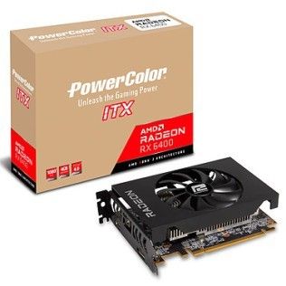 Powercolor Radeon RX 6400 ITX 4GB GDDR6