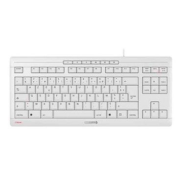 Cherry Stream Keyboard TKL (blanc) - AZERTY, Français