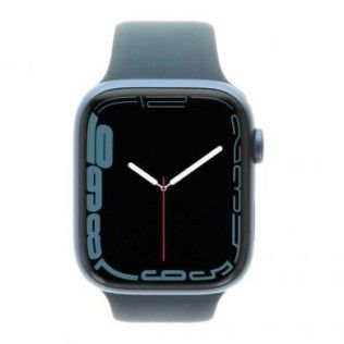 Apple Watch Series 7 GPS 41mm aluminium bleu bracelet sport bleu - MKN13FD/A