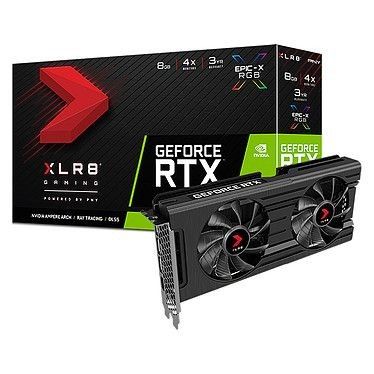 PNY GeForce RTX 3050 8GB XLR8 Gaming REVEL EPIC-X RGB LHR