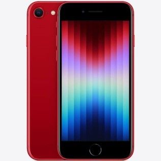 Apple iPhone SE 128Go 2022 Rouge  - Garanti 1 an par FactoREFURB