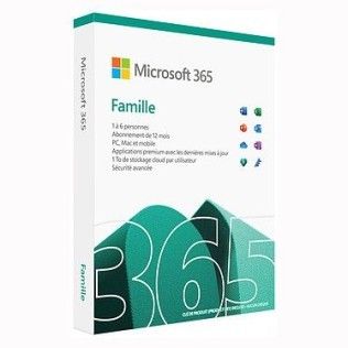 Microsoft 365 Famille (Zone Euro - Français)