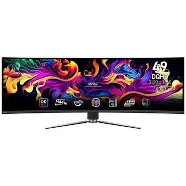 MSI 49" LED - MPG 491CQP QD-OLED