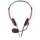 NEDIS Portable Stereo Headset (Rose)