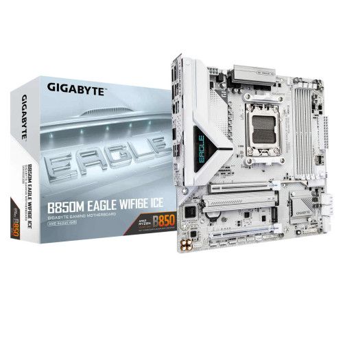Gigabyte B850M EAGLE WIFI6E ICE