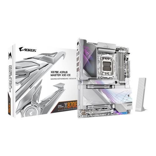 Gigabyte X870E AORUS MASTER X3D ICE