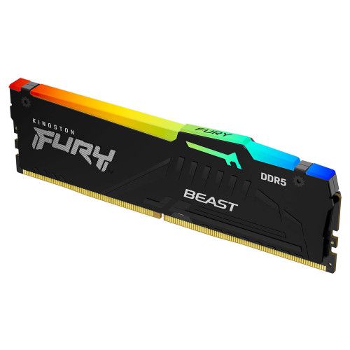 Kingston FURY Beast RGB 1 x 64 Go (64 Go) DDR5 - 5600 MHz - CL36