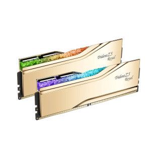 G.Skill Trident Z5 Royal Or - 2 x 24 Go (48 Go) - DDR5 8000 MHz - CL40