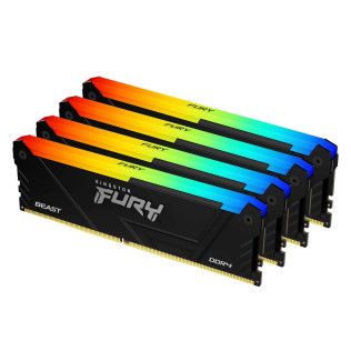 Kingston Fury Beast RGB - 4 x 8 Go (32 Go) - DDR4 3200 MHz - CL16
