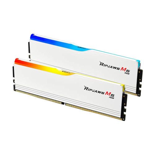 G.Skill Ripjaws M5 RGB White - 2 x 32 Go (64 Go) - DDR5 6800 MHz - CL34