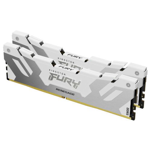 Kingston Fury Renegade White - 2 x 16 Go (32 Go) - DDR5 6400 MHz - CL32