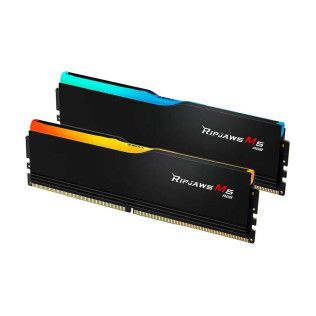 G.Skill Ripjaws M5 RGB Black - 2 x 24 Go (48 Go) - DDR5 5200 MHz - CL40