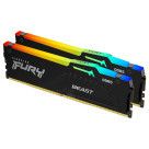 Kingston Fury Beast RGB - 2 x 8 Go (16 Go) - DDR5 6000 MHz - CL30