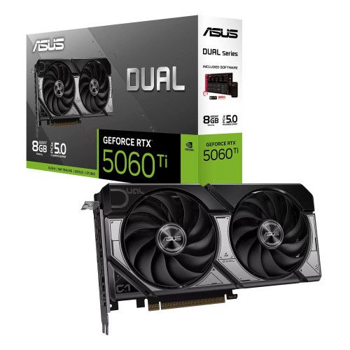 ASUS DUAL GeForce RTX 5060 Ti 8GB GDDR7