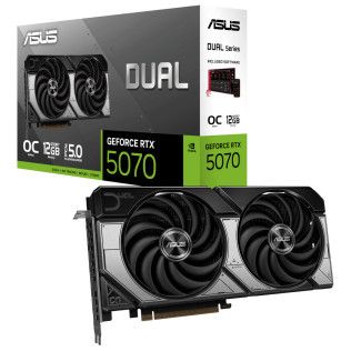 ASUS DUAL GeForce RTX 5070 12GB GDDR7 OC