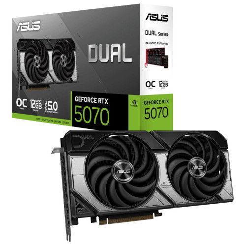 ASUS DUAL GeForce RTX 5070 12GB GDDR7 OC