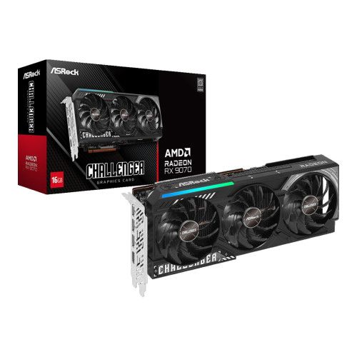 ASRock AMD Radeon RX 9070 XT Challenger 16GB