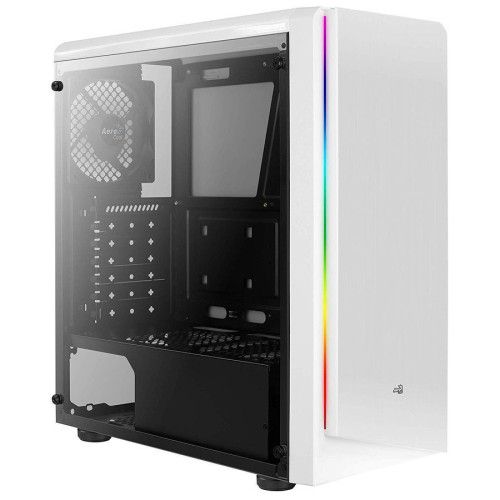 AeroCool Rift Tempered Glass - Blanc