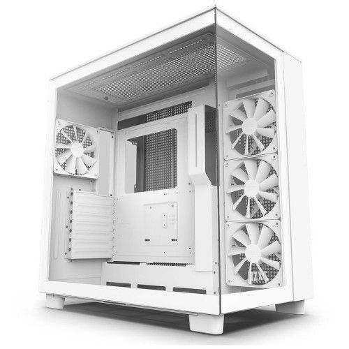 NZXT H9 Flow - Blanc