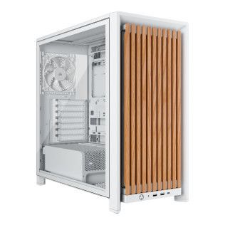 Corsair Frame 4000D RS Wood - Blanc