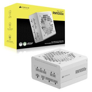 Corsair RM1000e (2025) - Blanc