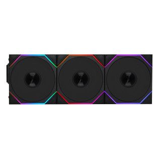 Lian Li Uni Fan TL Wireless 120 Pack de 3 - Noir