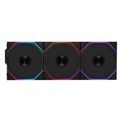 Lian Li Uni Fan TL Wireless 120 Pack de 3 - Noir