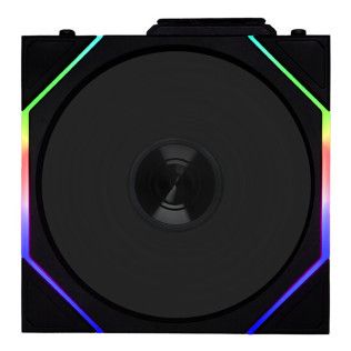 Lian Li Uni Fan TL Wireless 120 Reverse Blade Pack de 3 - Noir