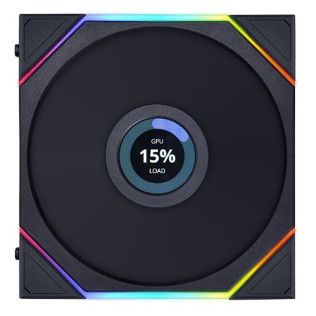 Lian Li Uni Fan TL LCD Wireless 140 Reverse Blade - Noir