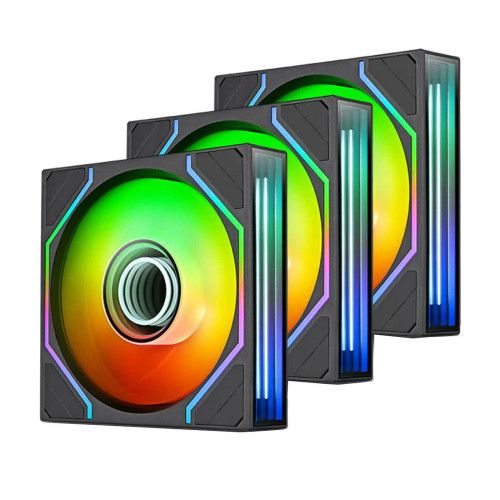 Thermaltake Swafan Infinity EX12 ARGB Sync x 3 - Noir