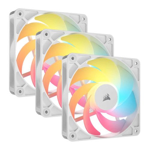 Corsair RS120-R ARGB Triple Pack - Blanc