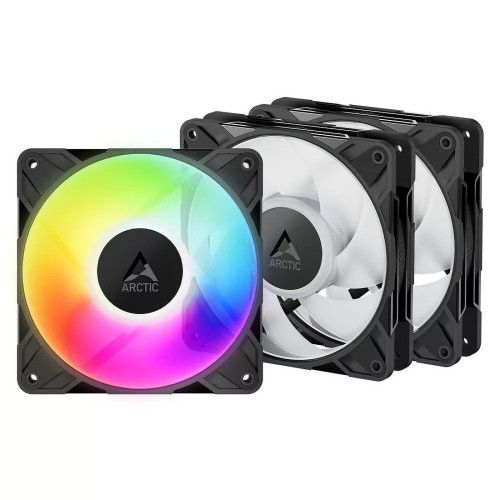 Arctic P12 Pro A-RGB LN Noir - Pack de 3