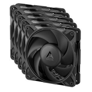 Arctic P12 Pro PST (Noir) - Pack de 5