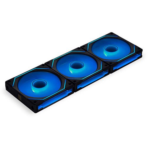 Lian Li Uni Fan SL-Infinity Reverse Blade 120 Pack de 3 - Noir
