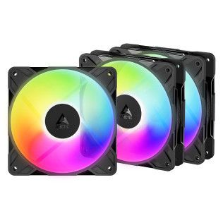 Arctic P14 Pro Reverse A-RGB Pack de 3 - Noir