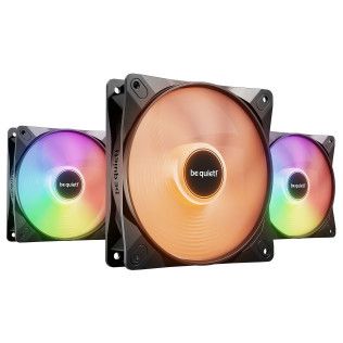 be quiet! Light Wings LX 120 mm PWM High Speed Triple Pack - Noir