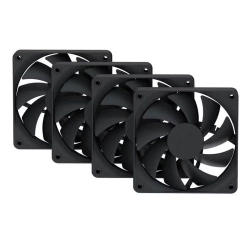 Hyte FA12 Noir - Pack de 4